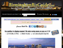 Tablet Screenshot of birminghambizguide.com